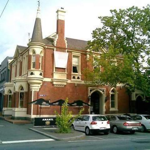 LGE Buildings Ballarat - Turret Cafe heritage building paint restoration